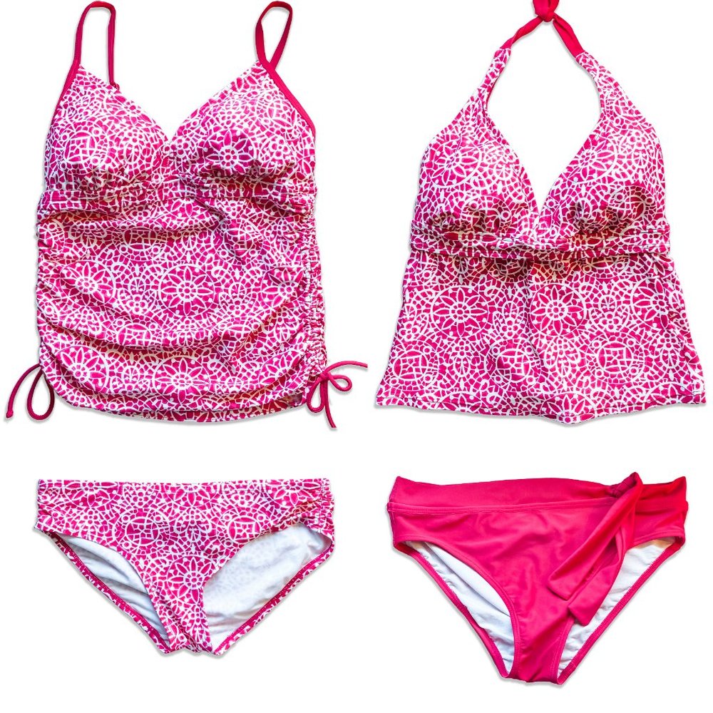 Athleta Tankini Bundle - Mix & Match - 4 Swimsuits